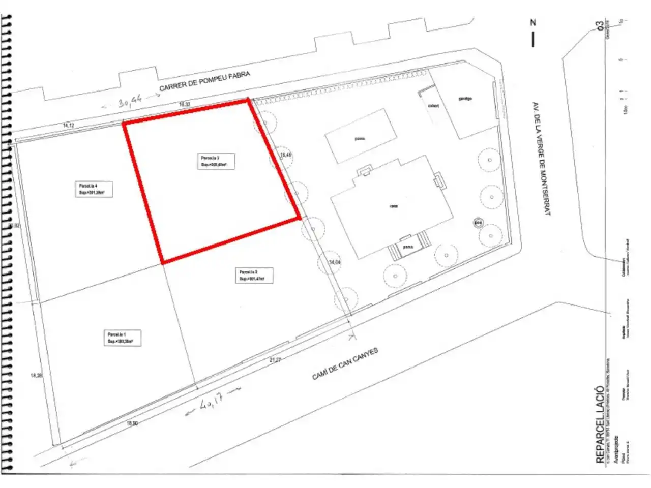 Terreny residencial en venda a Calle Camí de Can Canyes
