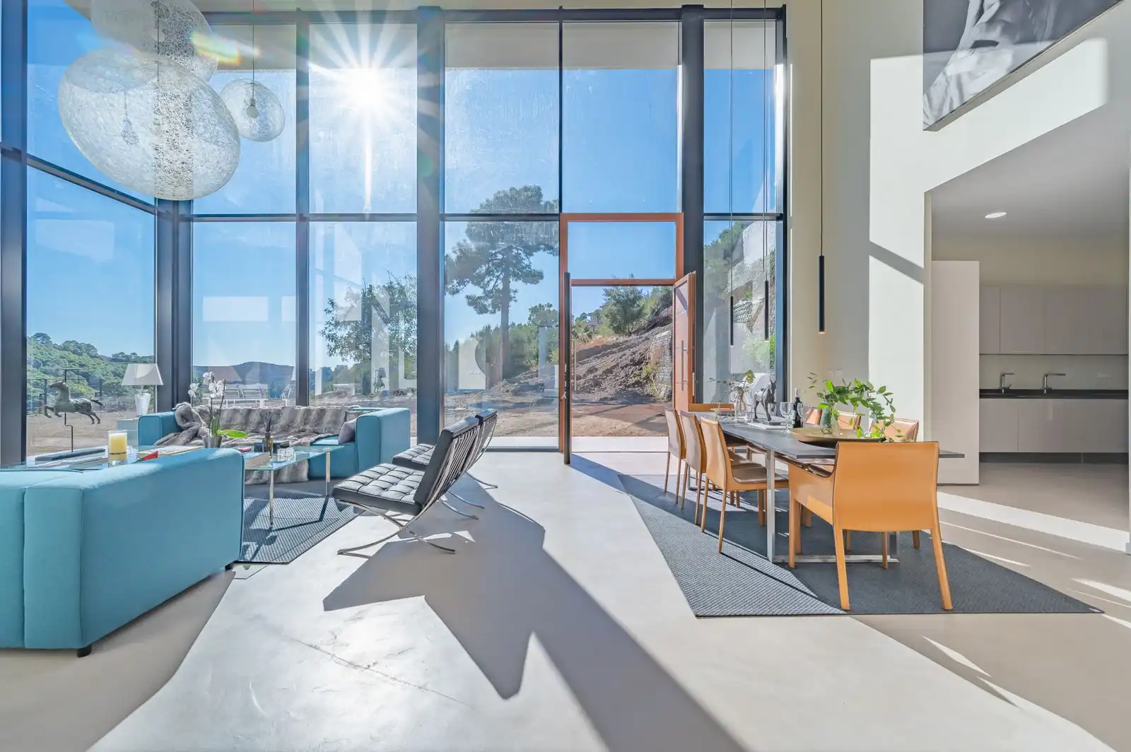 Dining room of Houses for sale in Málaga  with Air Conditioner, Terrace and Swimming Pool