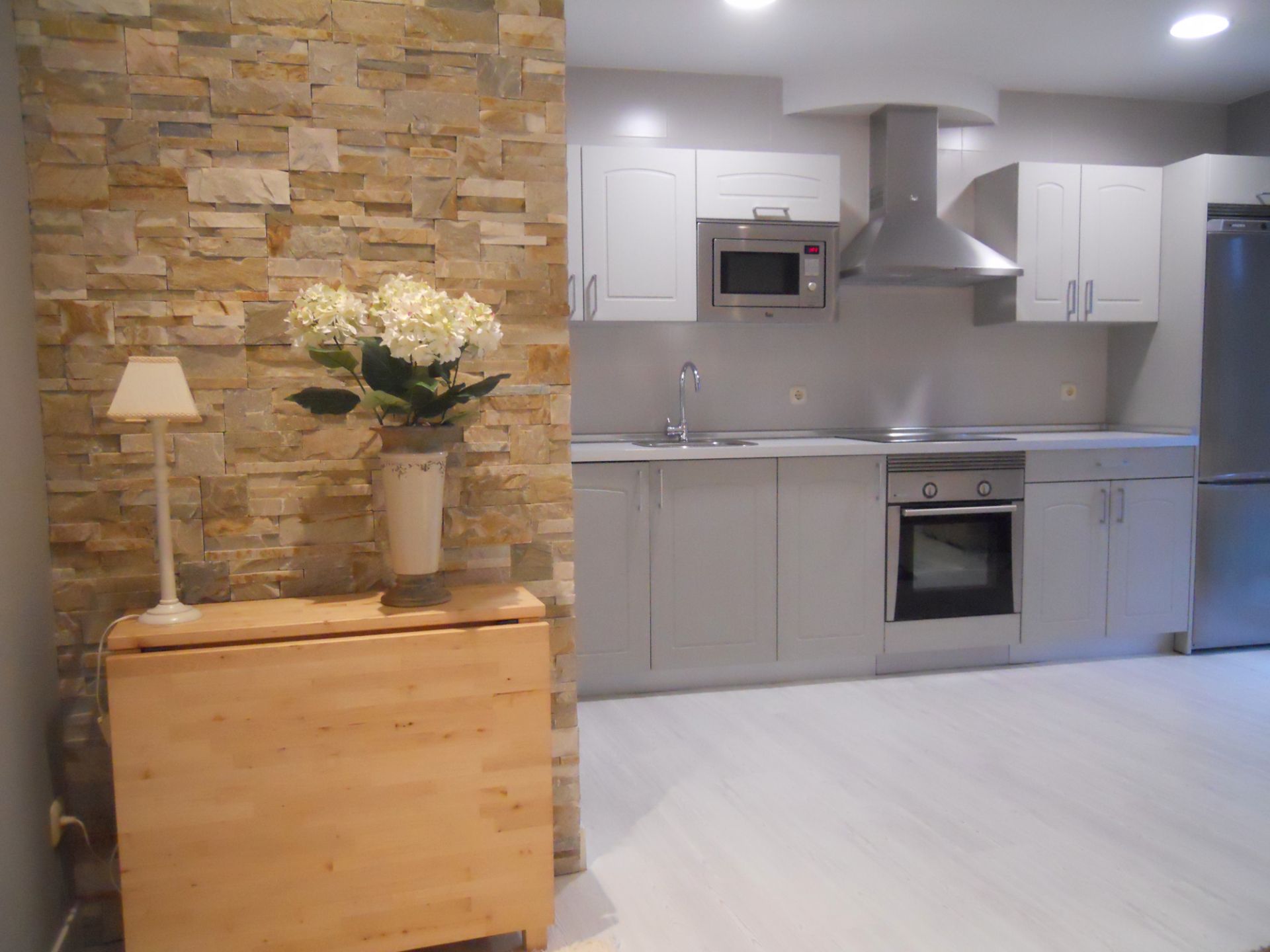 Kitchen of Flat to rent in Ibarra  with Heating, Furnished and Balcony