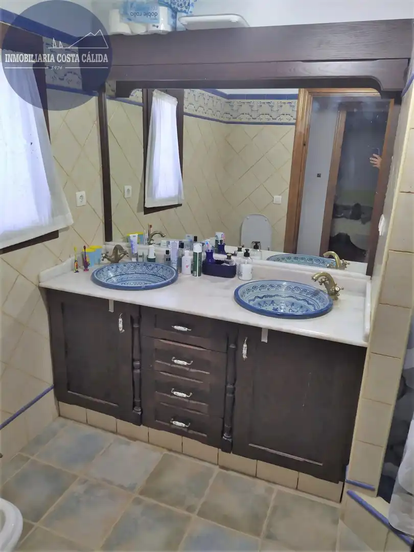 Bathroom of Country homes for sale in Baza  with Air Conditioner, Heating and Private garden