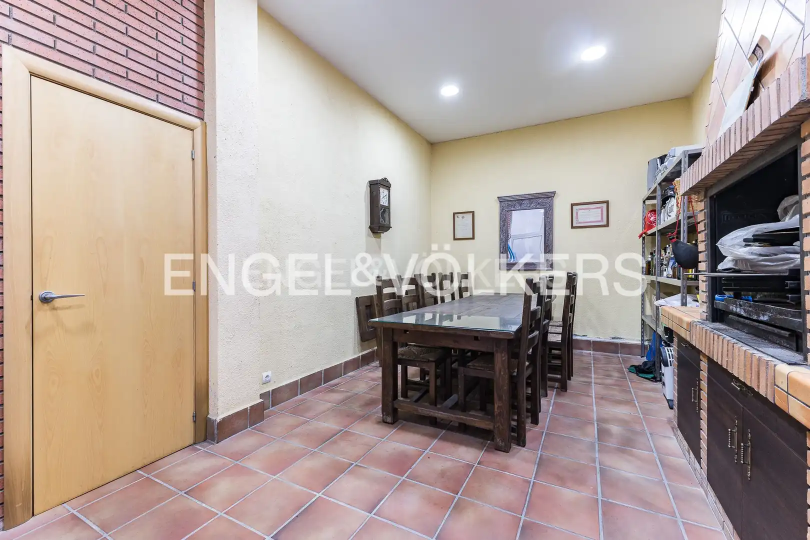 Dining room of Houses for sale in Sant Boi de Llobregat  with Air Conditioner, Heating and Private garden