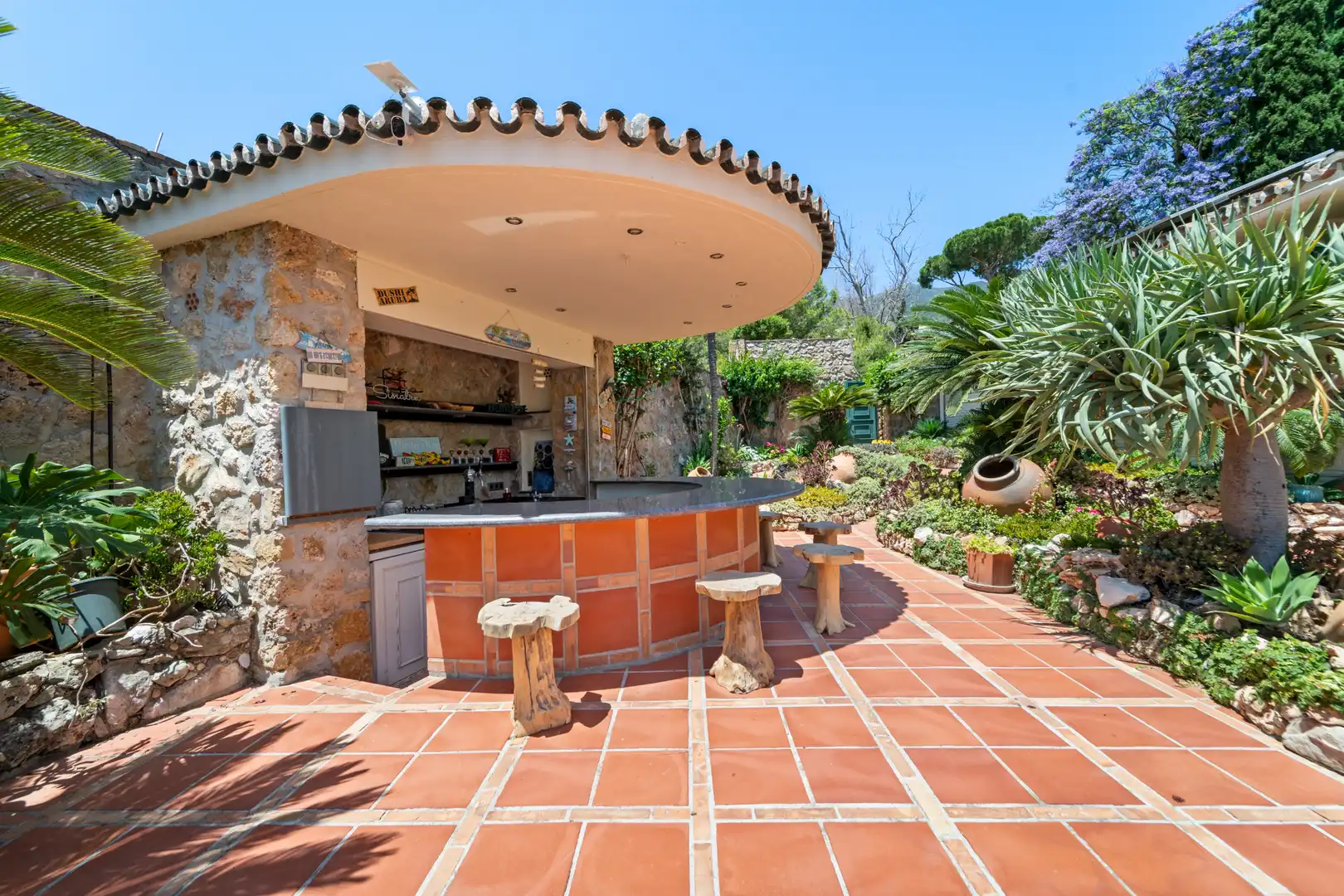 Terrassa de Casa o xalet en venda en Benalmádena amb Aire condicionat, Calefacció i Jardí privat