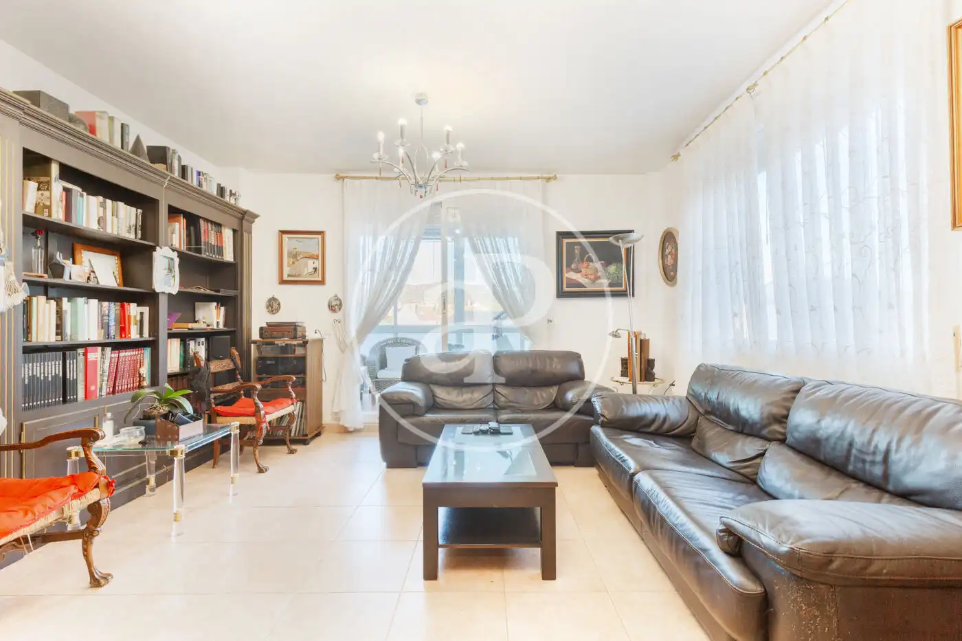 Sala de estar de Casa o chalet en venta en Puçol con Aire acondicionado, Calefacción y Jardín privado