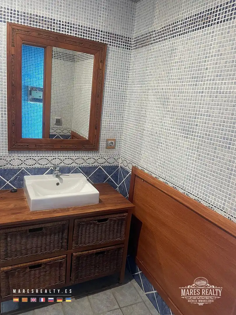 Baño de Casa o chalet en venta en Lloret de Mar con Calefacción, Jardín privado y Piscina
