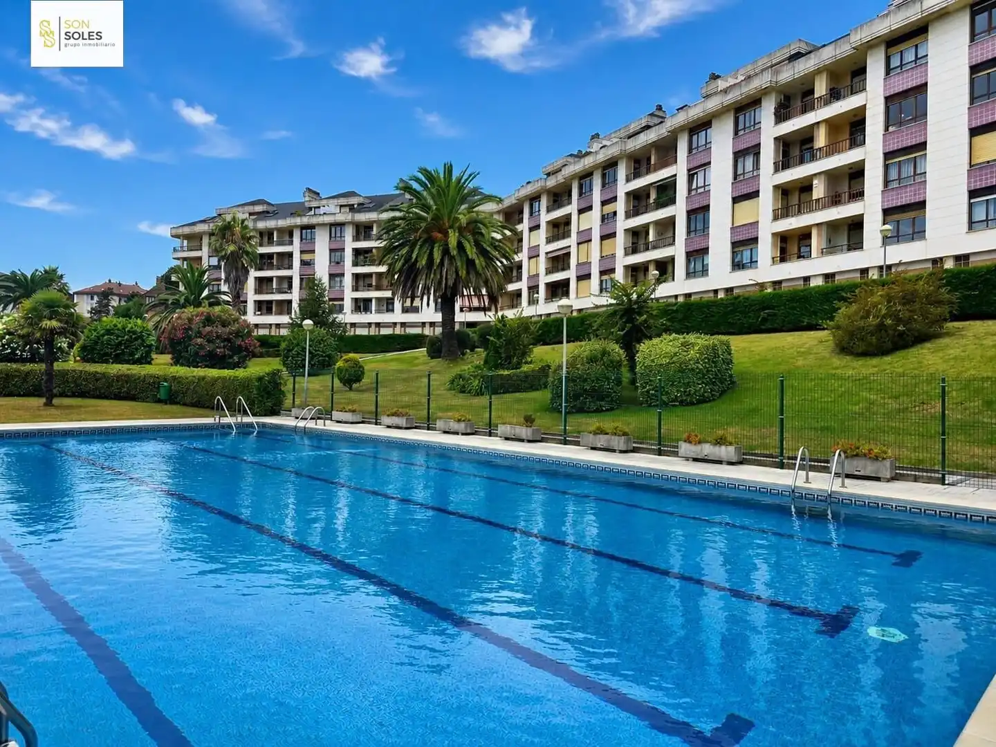 Piscina de Piso en venta en Santander con Calefacción, Jardín privado y Terraza