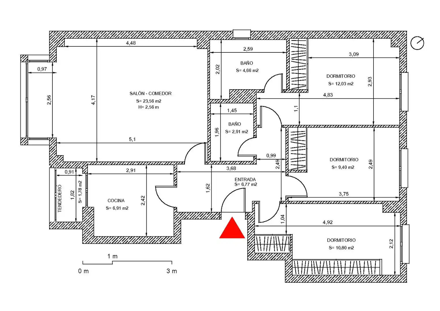 Piso en venta en  Madrid Capital con Aire acondicionado, Calefacción y Parquet