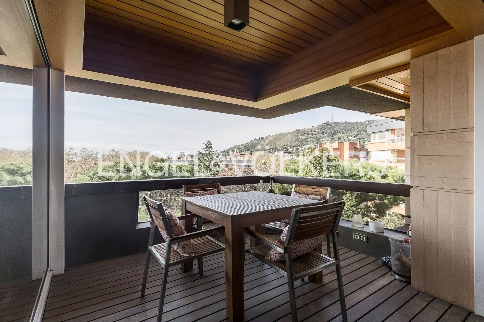 Terraza de Apartamento de alquiler en Barcelona con Calefacción, Parquet y Terraza