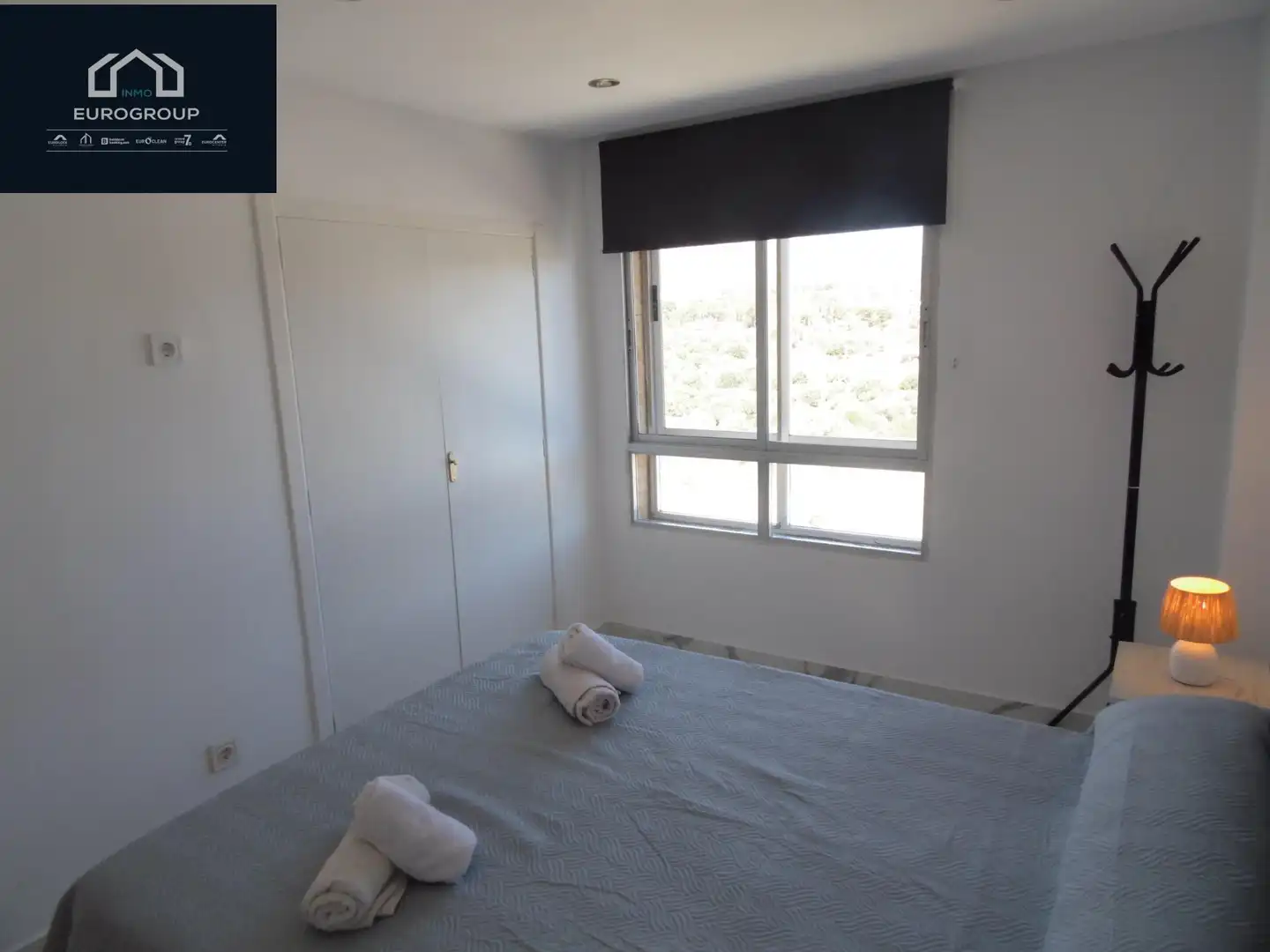 Habitación de Apartamento de alquiler en Benidorm con Aire acondicionado, Calefacción y Amueblado