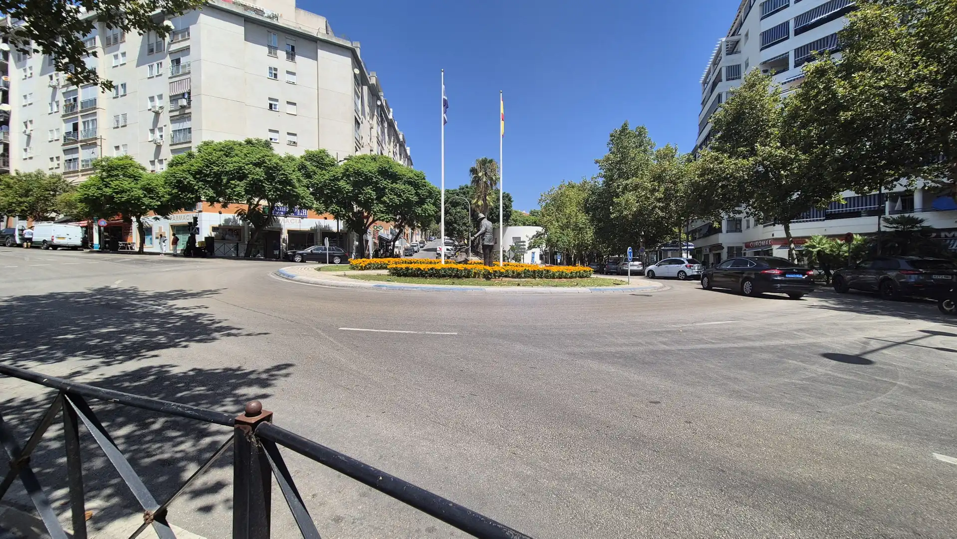 Exterior view of Ground floor for rent in Marbella  with Air Conditioner, Terrace and Storage room
