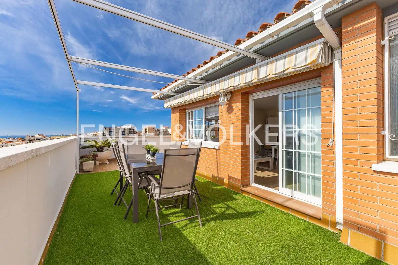 Terraza de Ático en venta en Mataró con Aire acondicionado, Calefacción y Parquet