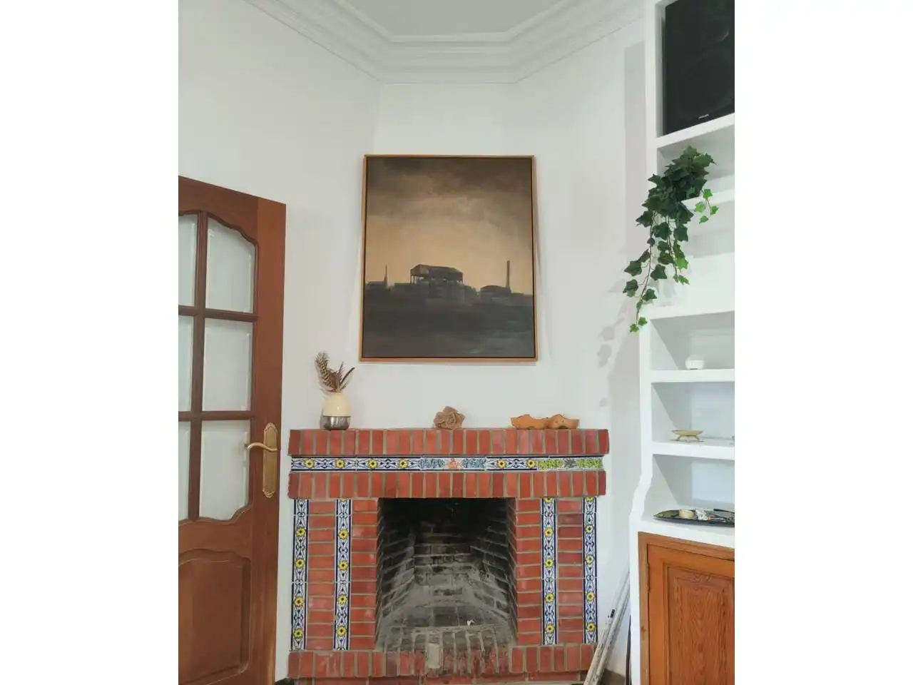 Sala de estar de Casa o chalet en venta en Carmona con Aire acondicionado, Jardín privado y Terraza