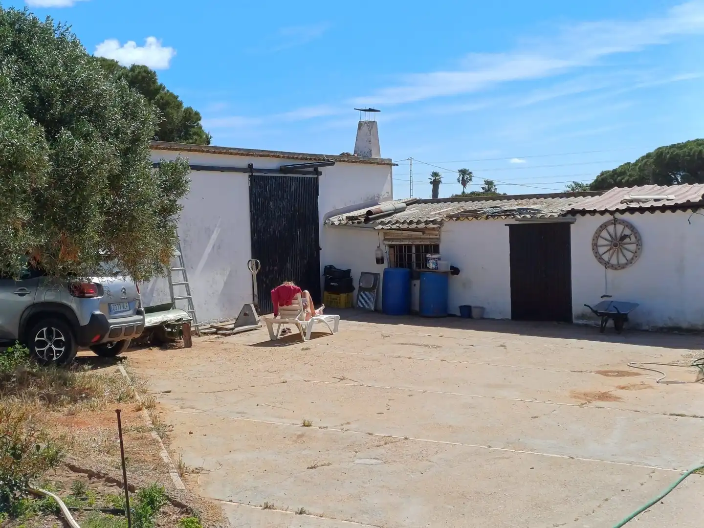 Vista exterior de Finca rústica en venta en Isla Cristina con Jardín privado