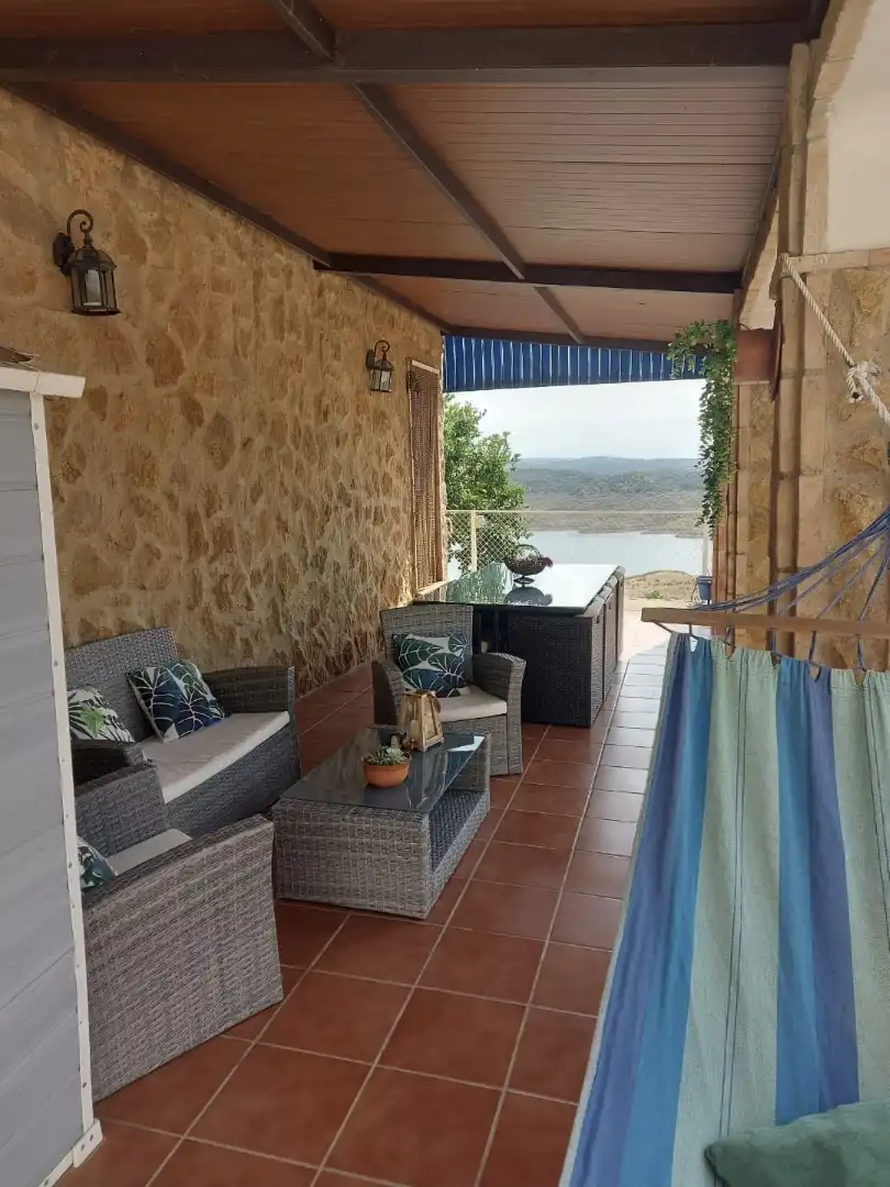 Terraza de Casa o chalet en venta en Almodóvar del Río con Aire acondicionado, Calefacción y Jardín privado