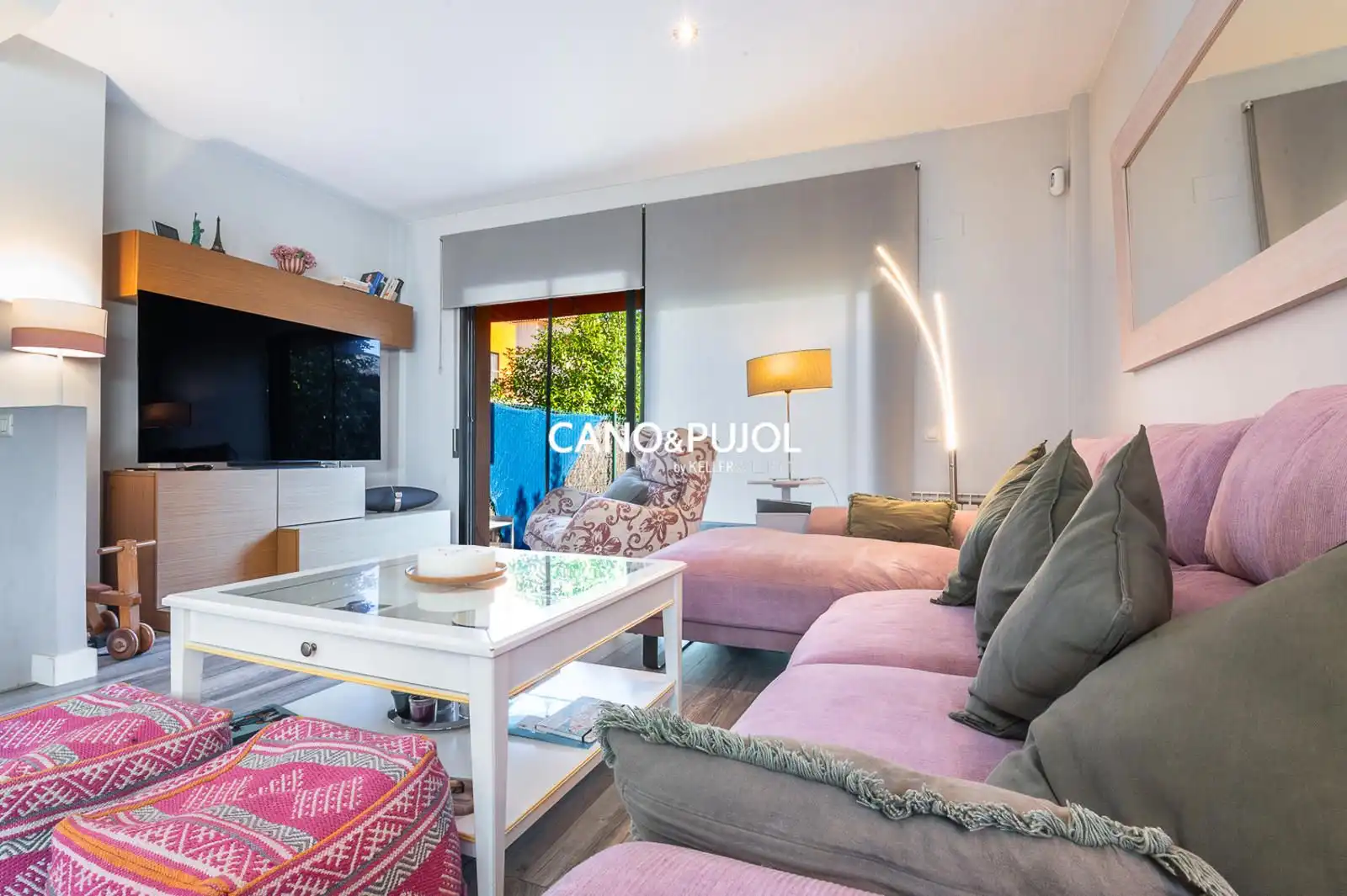 Sala de estar de Casa o chalet en venta en Terrassa con Aire acondicionado, Calefacción y Terraza