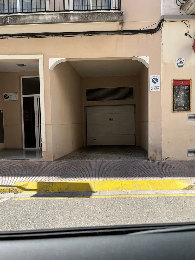 Parking de Garaje de alquiler en El Verger