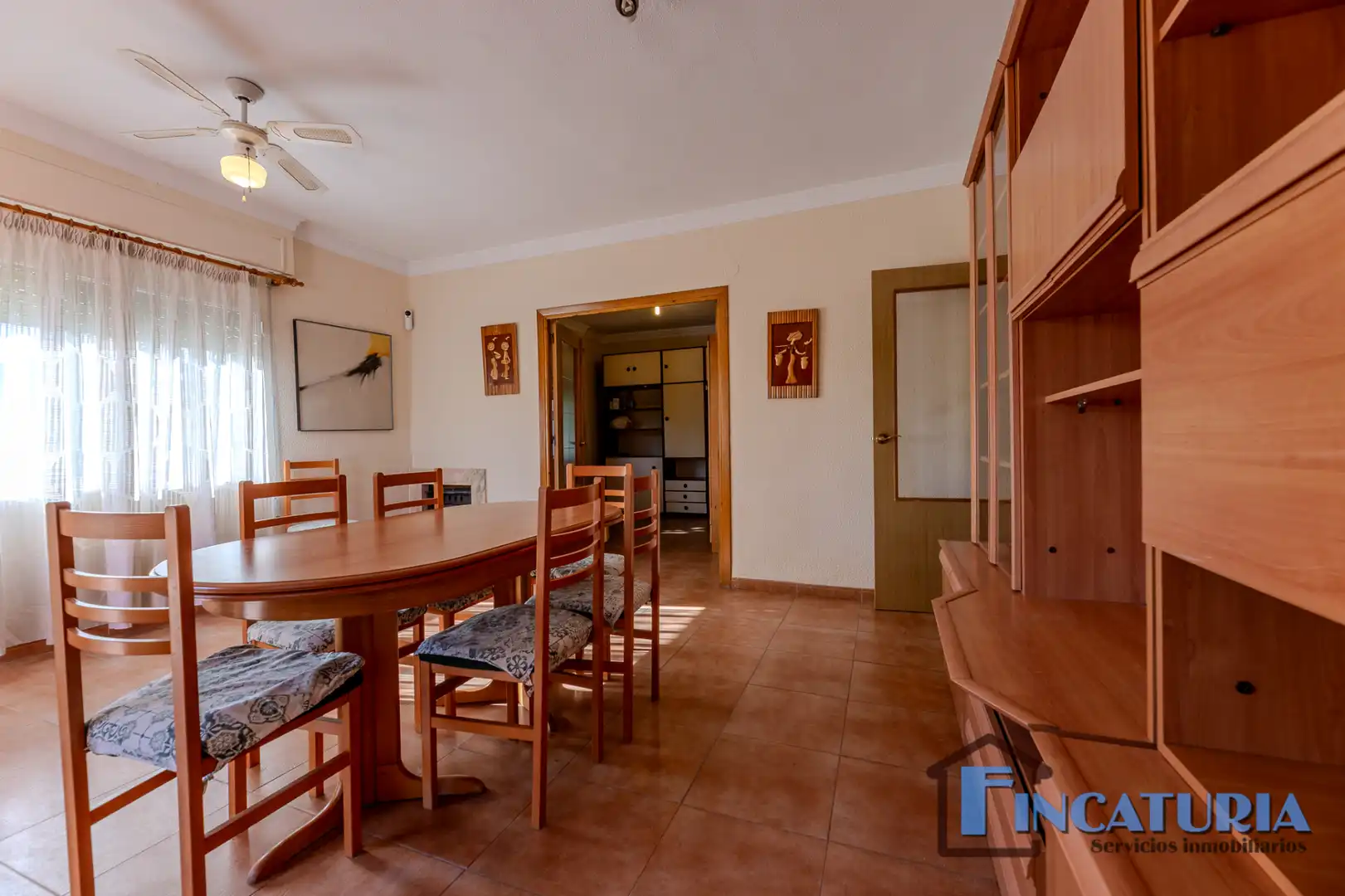 Comedor de Casa o chalet en venta en Riba-roja de Túria con Aire acondicionado, Jardín privado y Terraza