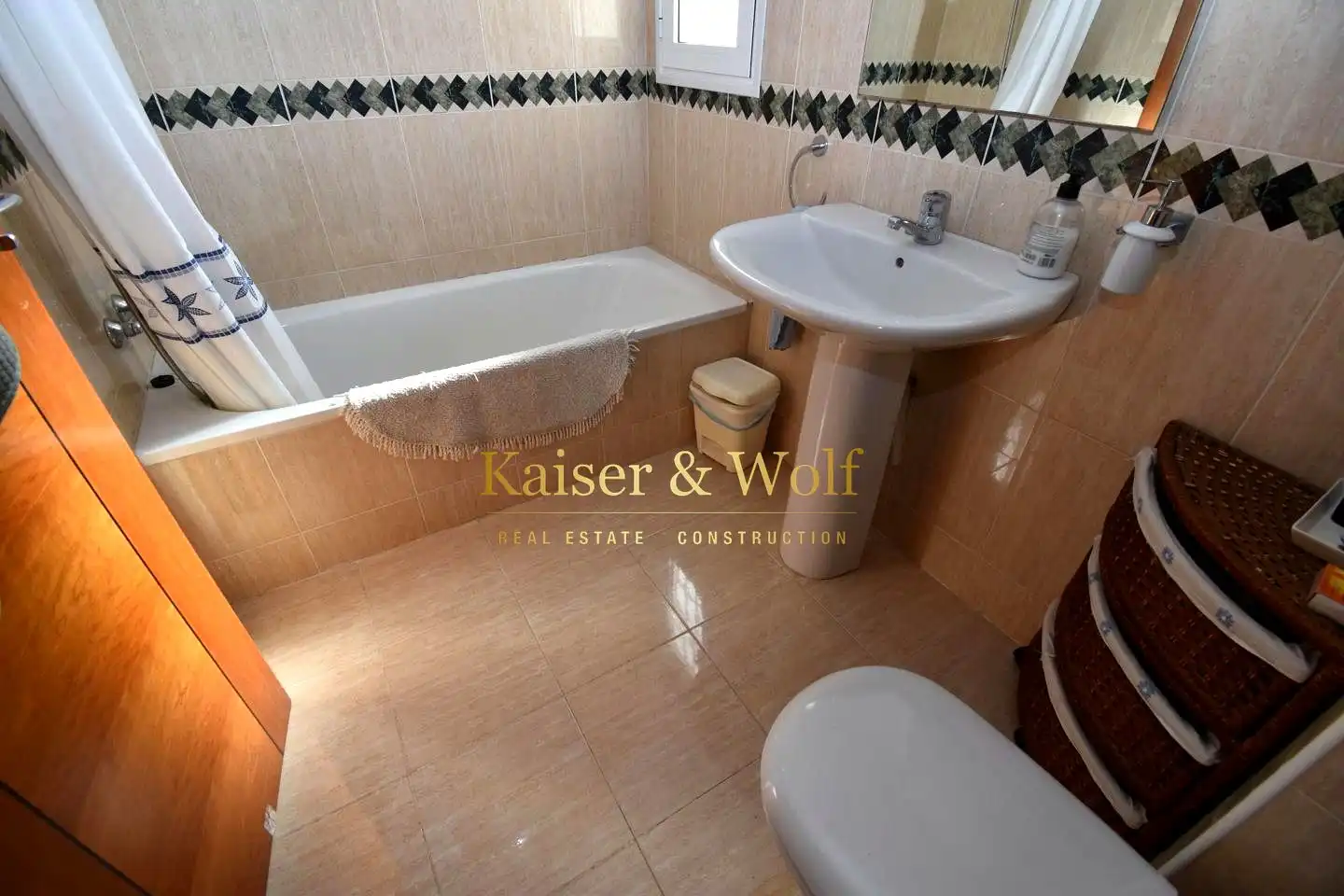 Baño de Casa o chalet en venta en Santa Pola con Aire acondicionado, Jardín privado y Terraza