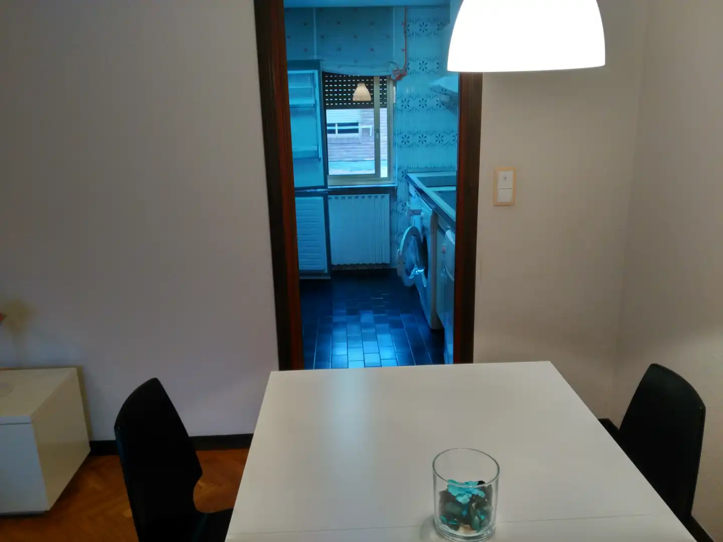 Cocina de Piso de alquiler en Zaragoza con Aire acondicionado, Calefacción y Parquet