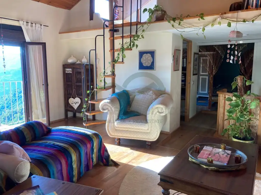 Sala de estar de Casa o chalet en venta en Benalauría