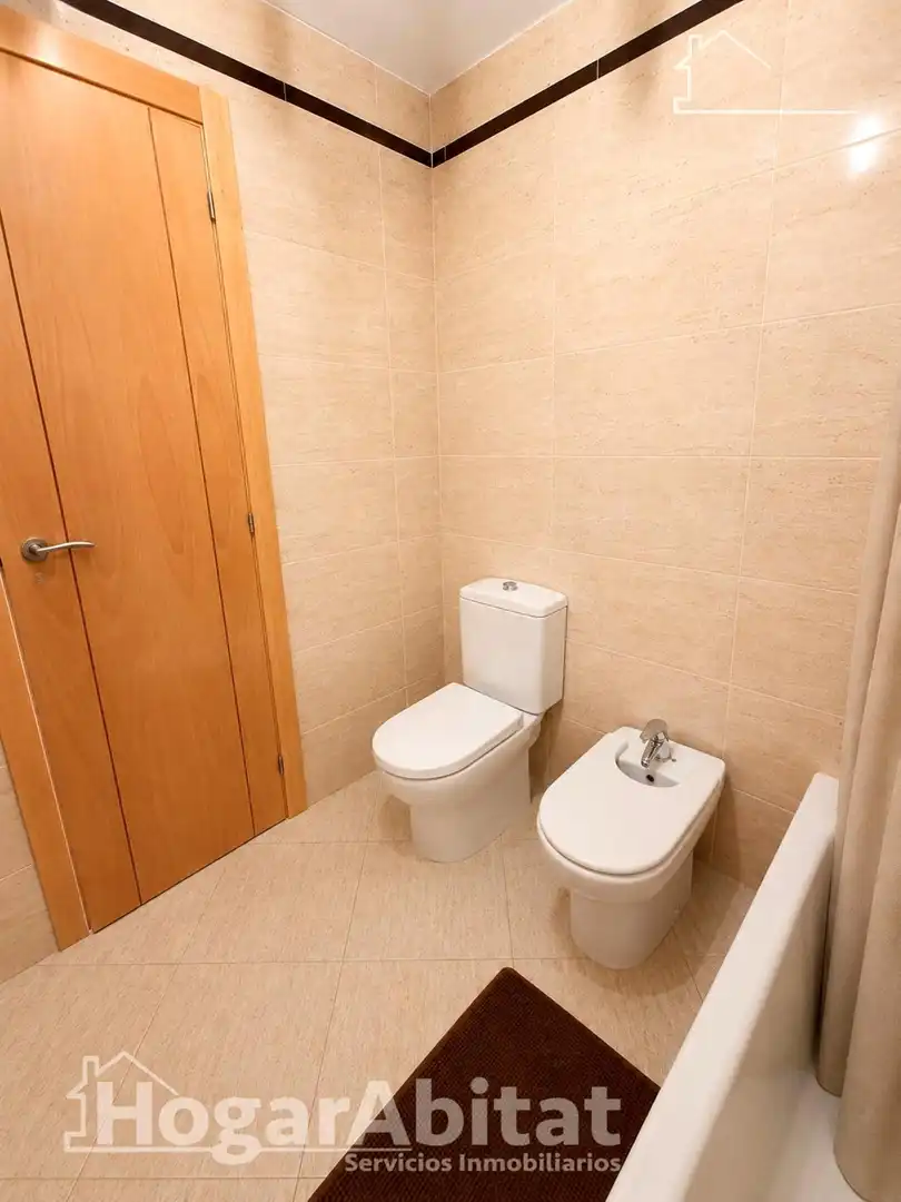 Badezimmer von Wohnung zum Verkauf in Benissa mit Abstellraum und Balkon