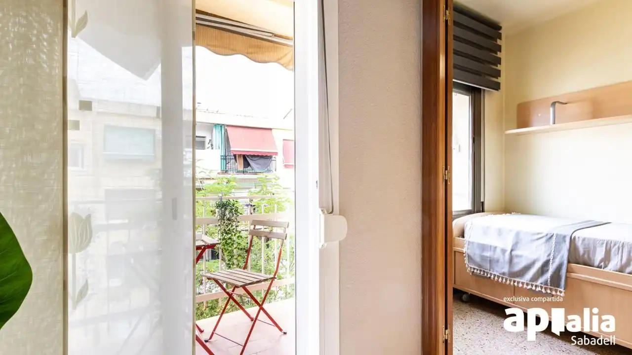 Terrasse von Wohnung zum Verkauf in Sabadell mit Heizung und Balkon
