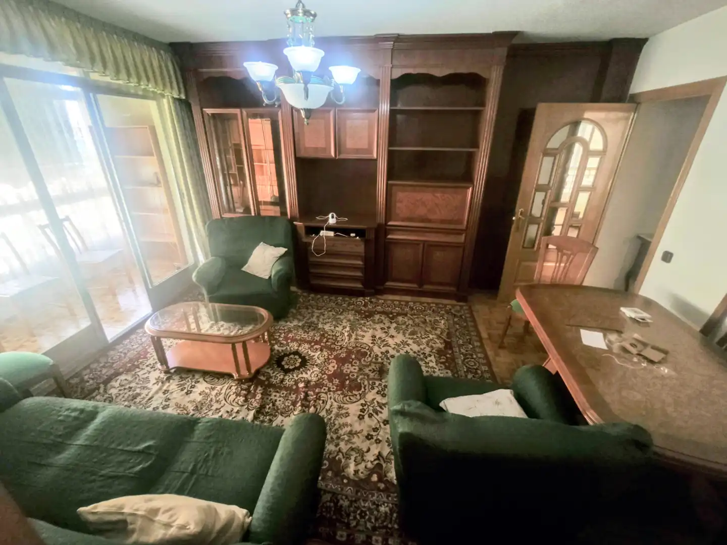 Sala de estar de Piso en venta en Móstoles con Calefacción, Parquet y Amueblado