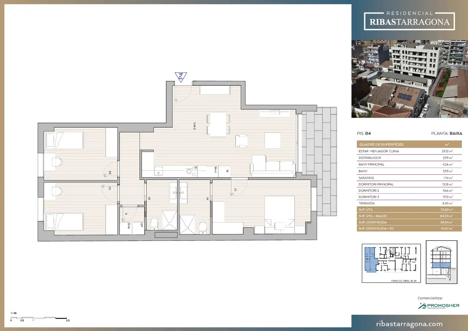 Ground floor with lift for sale in Carrer de Francesc Ribas 46, imagen 5