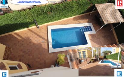 Swimming pool of House or chalet for sale in Aljaraque  with Air Conditioner, Swimming Pool and Balcony