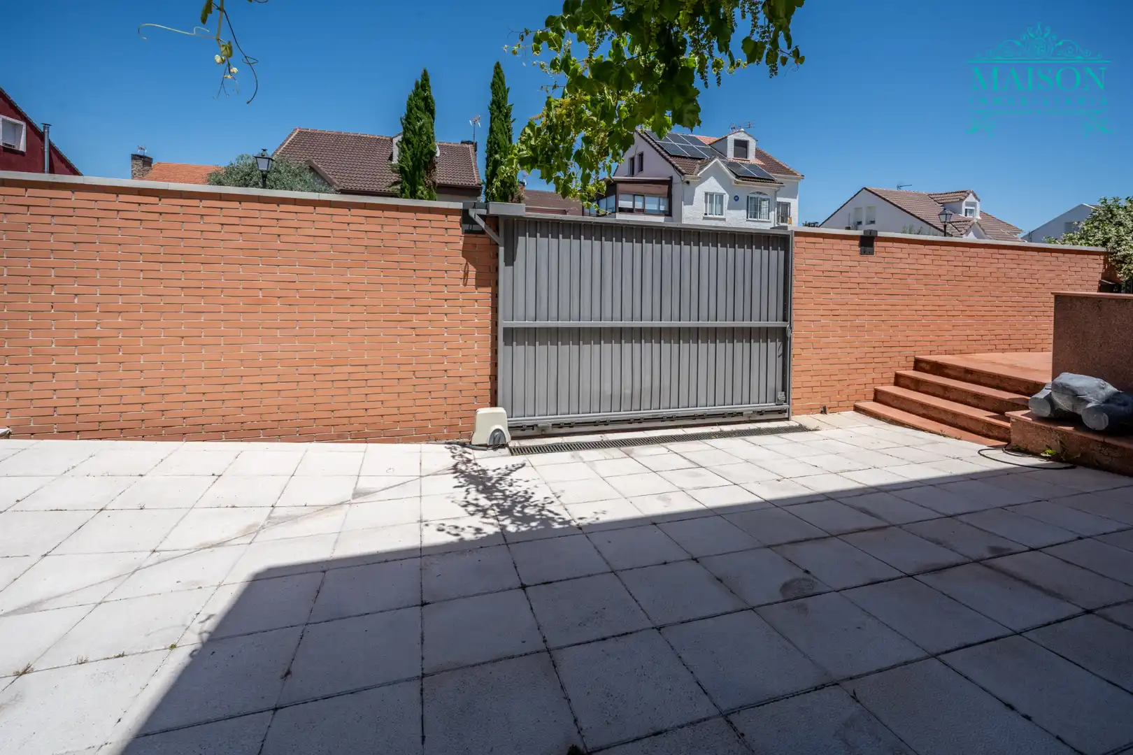 Terraza de Casa o chalet en venta en Valdetorres de Jarama con Aire acondicionado, Calefacción y Jardín privado