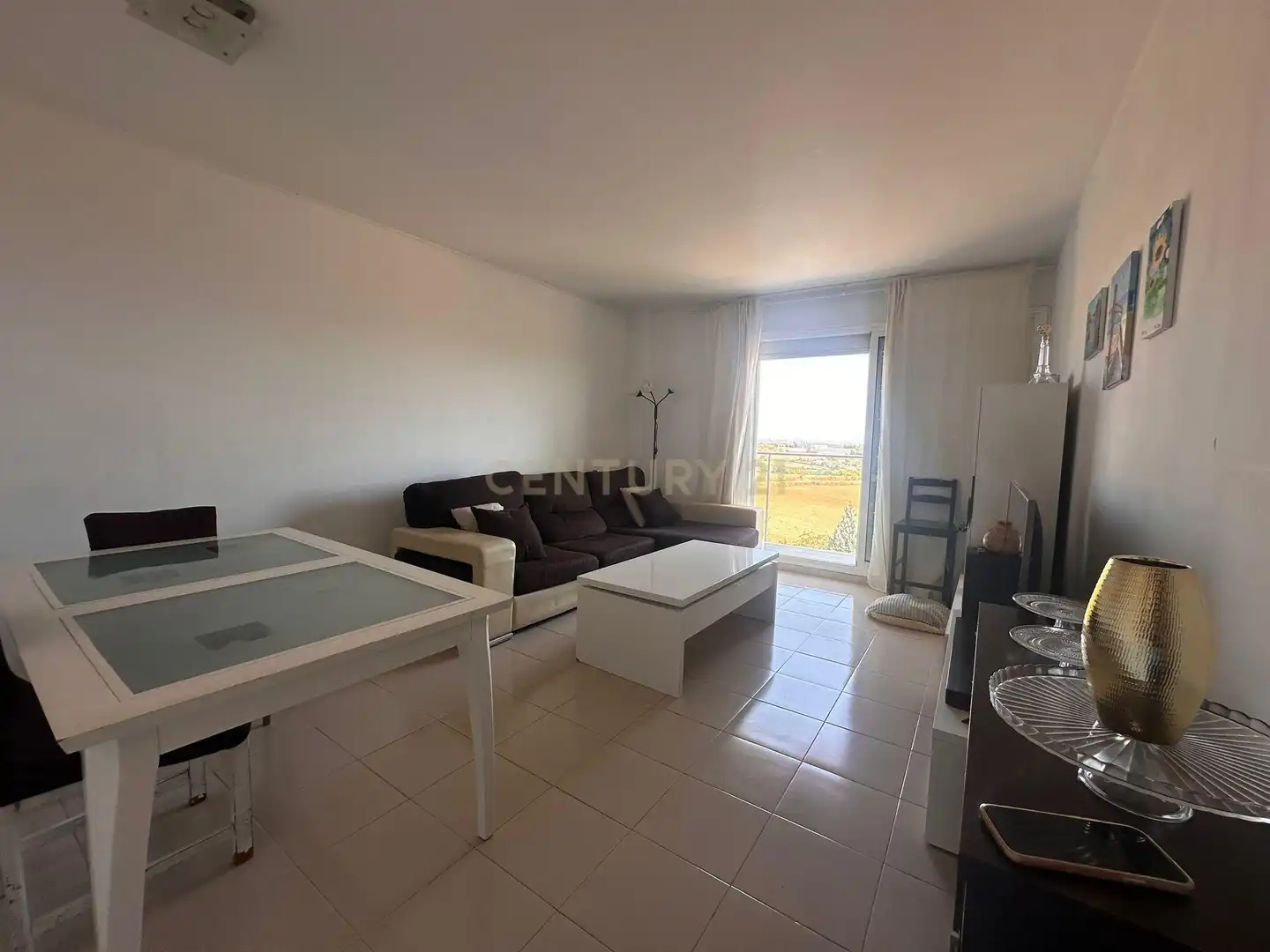 Sala de estar de Piso en venta en Sabadell con Balcón