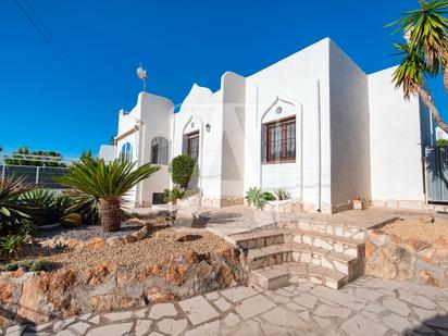 Exterior view of House or chalet for sale in Calpe / Calp  with Air Conditioner, Heating and Private garden