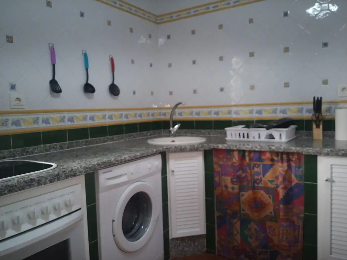 Kitchen of Flat for sale in Jerez de la Frontera  with Air Conditioner, Private garden and Terrace