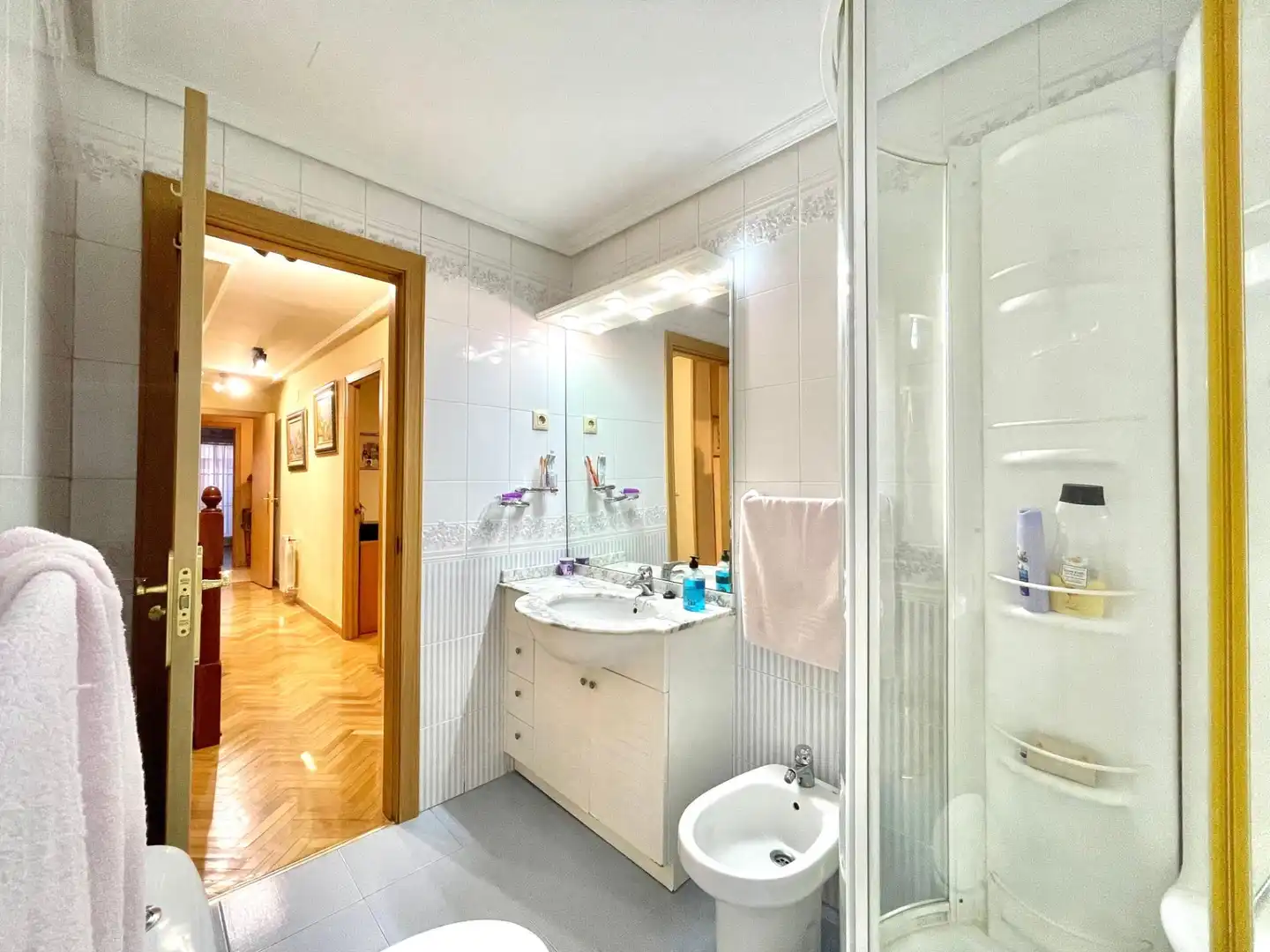 Baño de Casa o chalet en venta en Rivas-Vaciamadrid con Aire acondicionado, Calefacción y Jardín privado