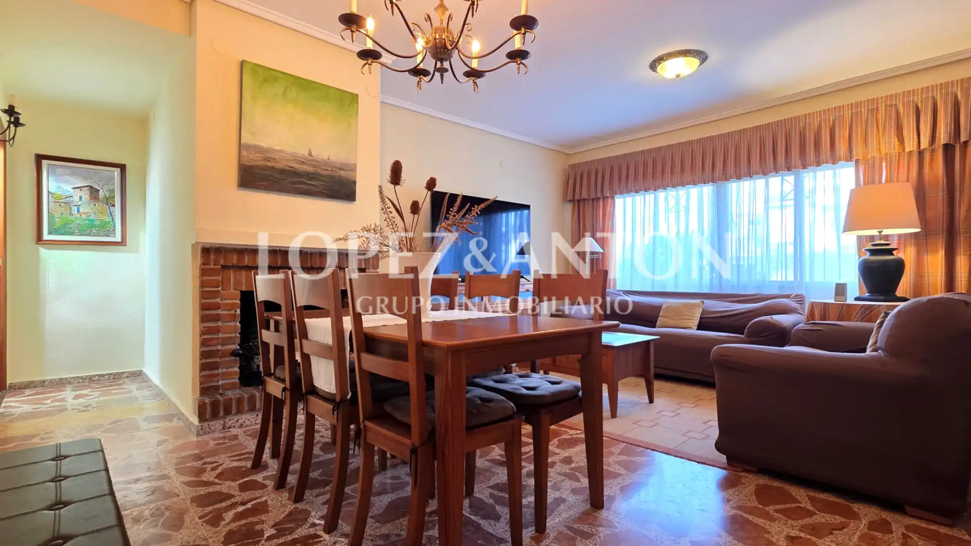 Living room of Houses for sale in L'Eliana  with Air Conditioner, Private garden and Terrace