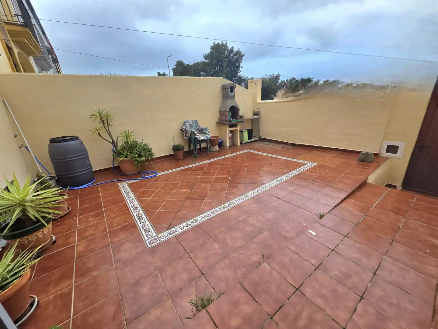 Terrassa de Casa adosada en venda en Tarifa amb Aire condicionat, Jardí privat i Terrassa