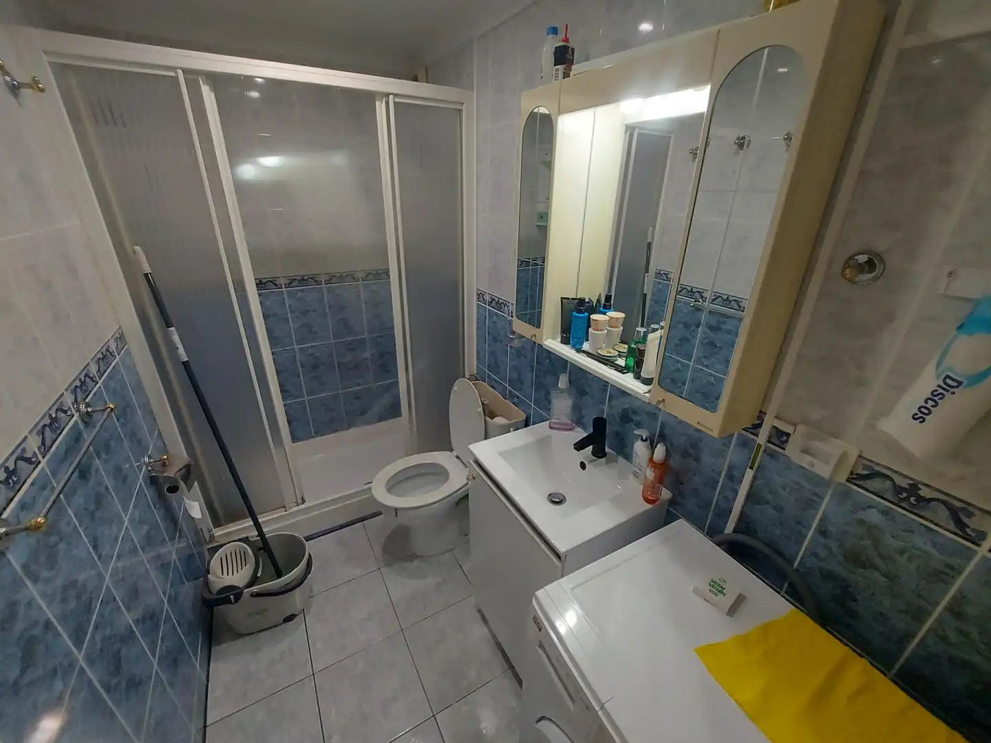 Badezimmer von Wohnungen zum Verkauf in San Bartolomé de Tirajana mit Klimaanlage, Möbliert und Ofen