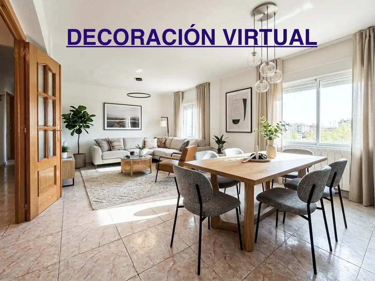 Sala de estar de Piso en venta en Madrid con Calefacción y Terraza