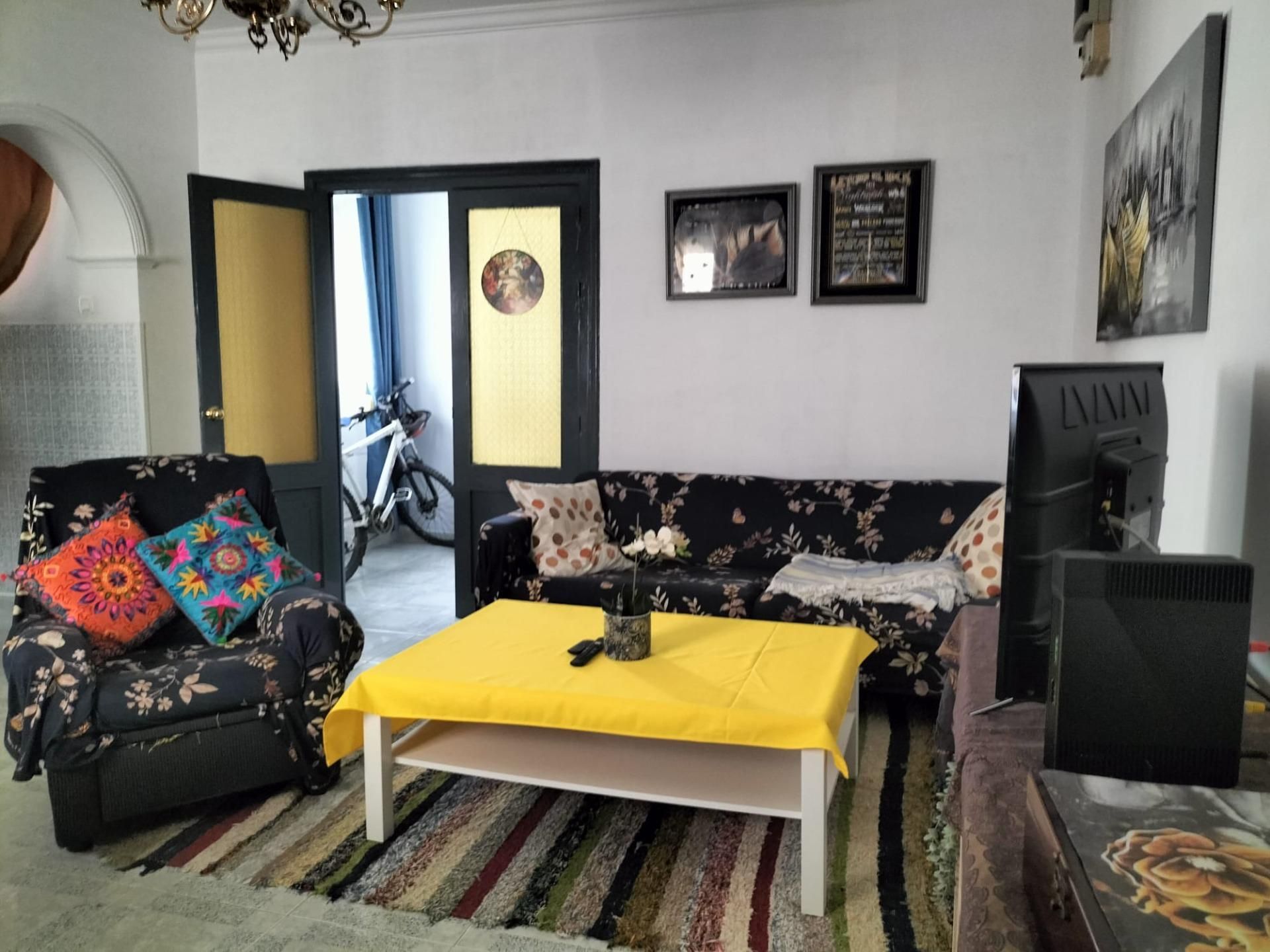 Living room of Flat to rent in Puerto Real  with Heating