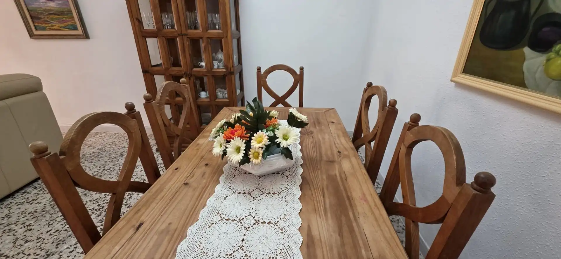 Dining room of Flat for sale in Vera Ciudad