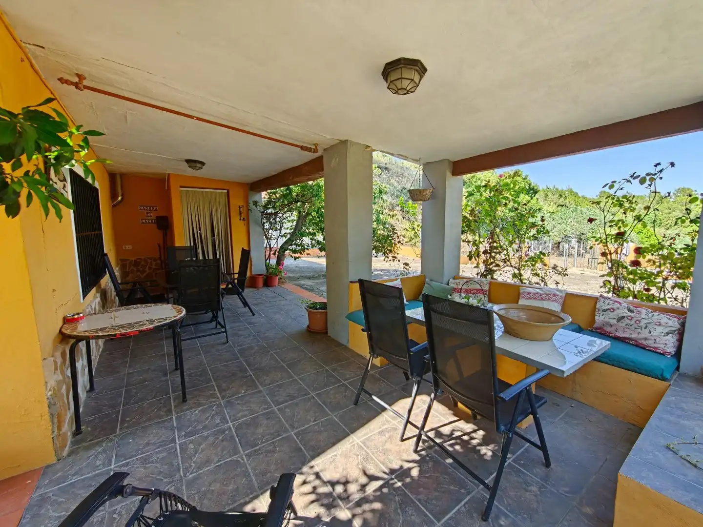 Terrace of Houses for sale in Yátova  with Private garden, Terrace and Storage room