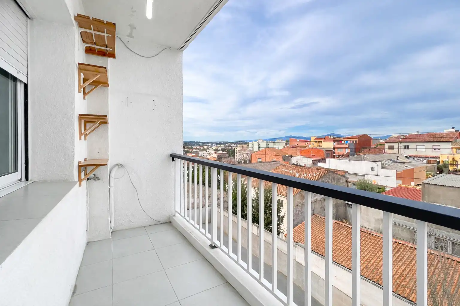 Terrasse von Wohnung zum Verkauf in Mollet del Vallès mit Klimaanlage, Heizung und Parkett