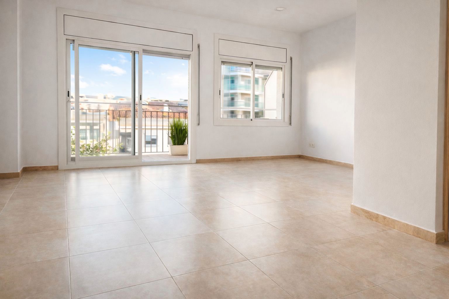 Exterior view of Flat for sale in Sabadell  with Heating, Oven and Balcony