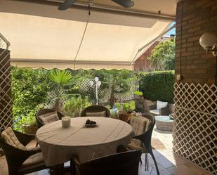 Terrace of Single-family semi-detached for sale in  Logroño  with Air Conditioner, Terrace and Swimming Pool