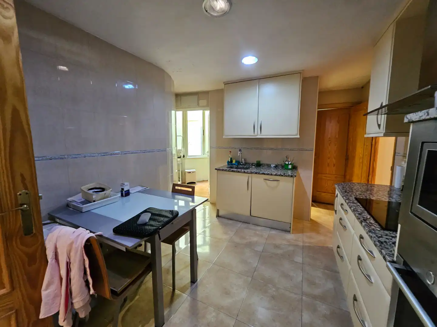 Kitchen of Flat for rent in Madrid  with Air Conditioner, Heating and Furnished