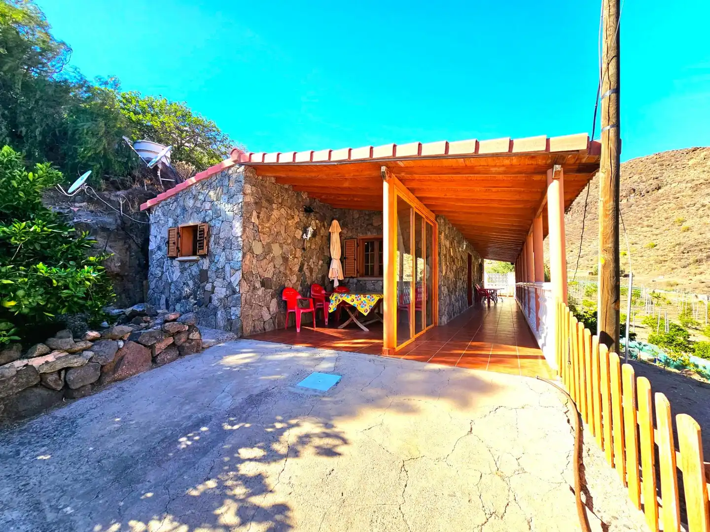 Vista exterior de Finca rústica en venta en La Aldea de San Nicolás  con Jardín privado, Terraza y Trastero