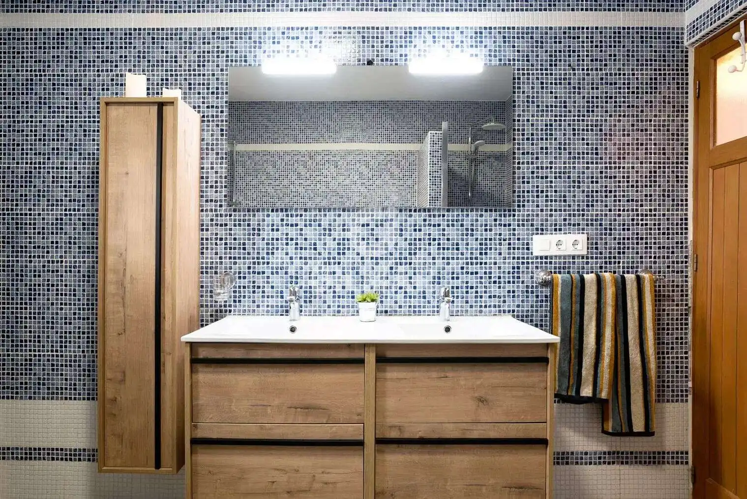 Baño de Casa o chalet en venta en Vejer de la Frontera con Calefacción, Jardín privado y Piscina