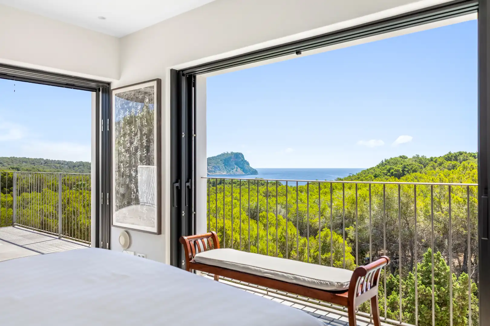 Dormitori de Casa o xalet en venda en Santa Eulària des Riu amb Aire condicionat, Calefacció i Jardí privat