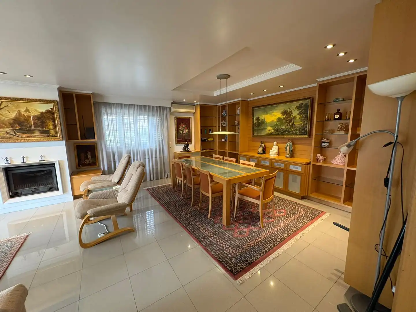 Dining room of Houses for sale in L'Eliana  with Air Conditioner, Heating and Private garden