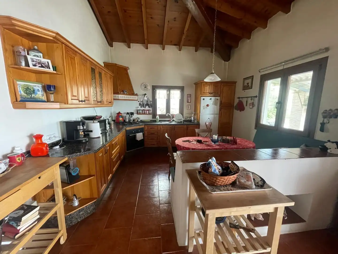 Cocina de Finca rústica en venta en Vélez-Málaga con Aire acondicionado y Amueblado