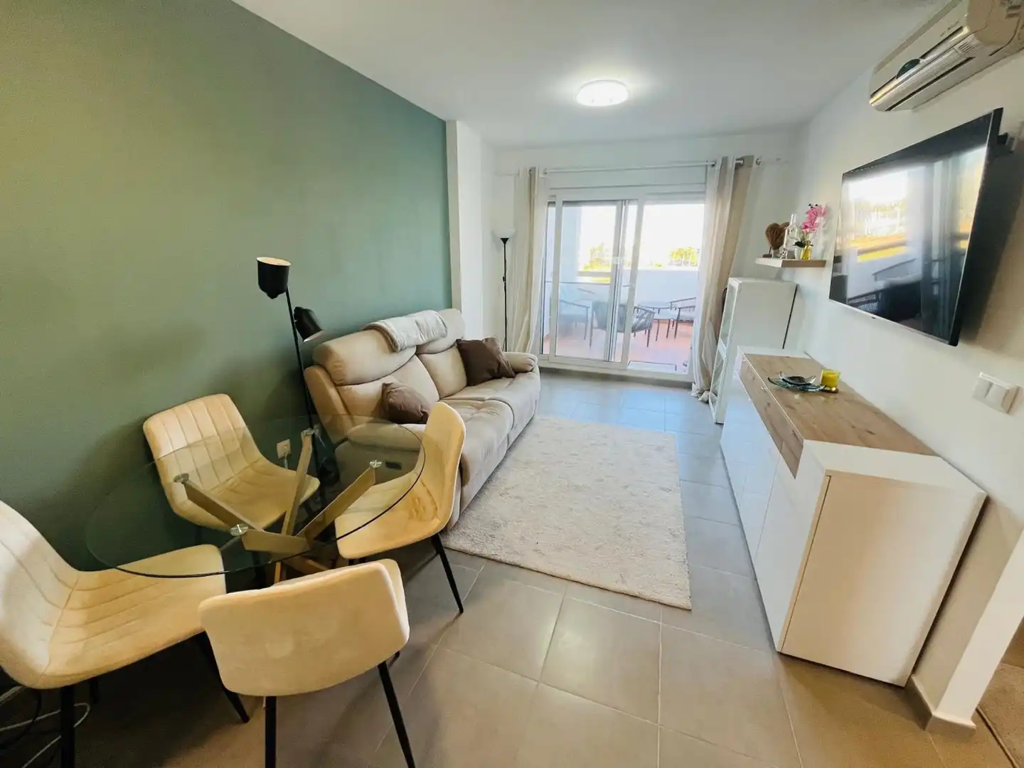 Sala d'estar de Apartament en venda en Torre-Pacheco amb Terrassa i Moblat